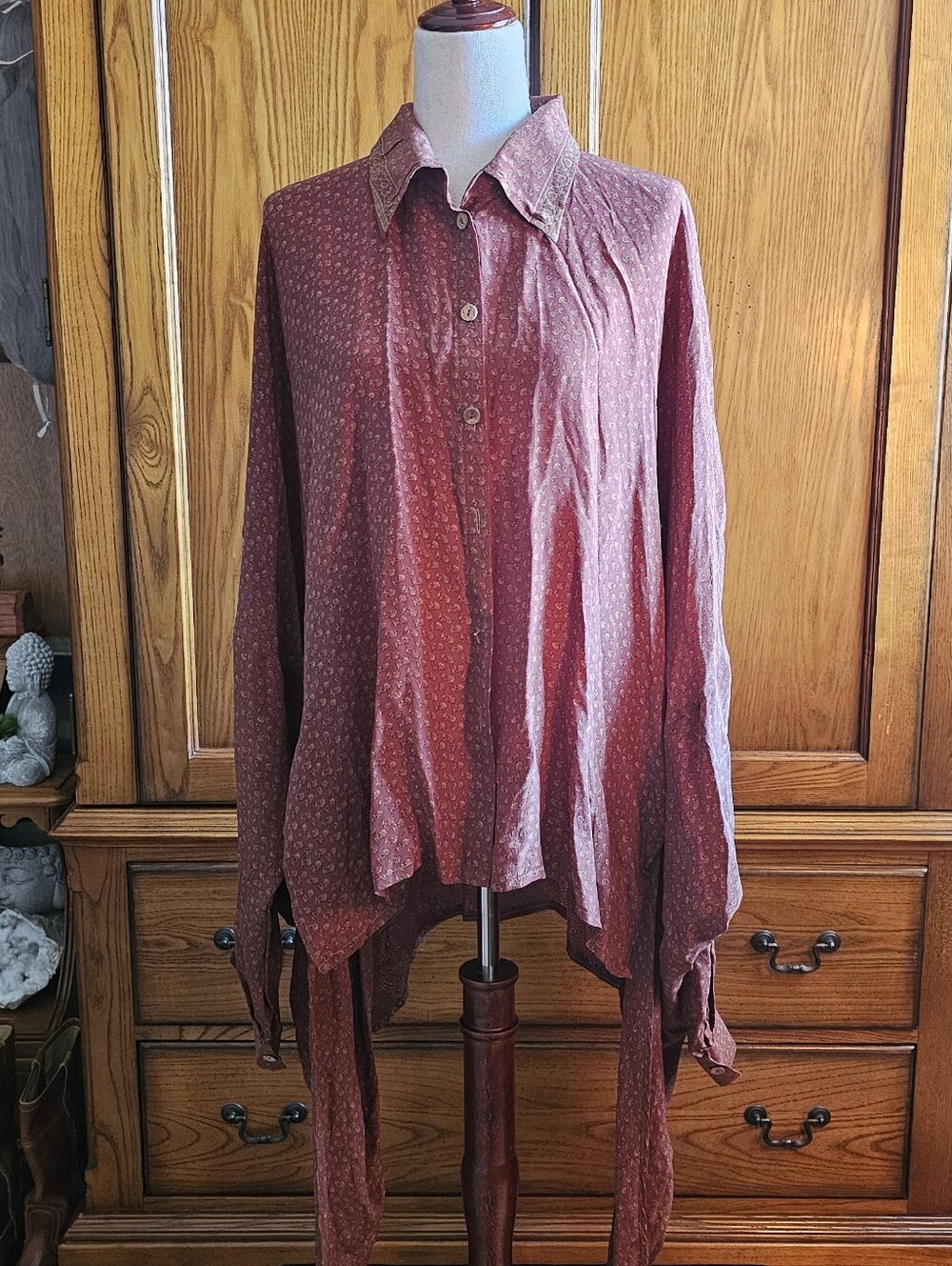 Kantha Bae Nirvana Blouse Silk Bohemian